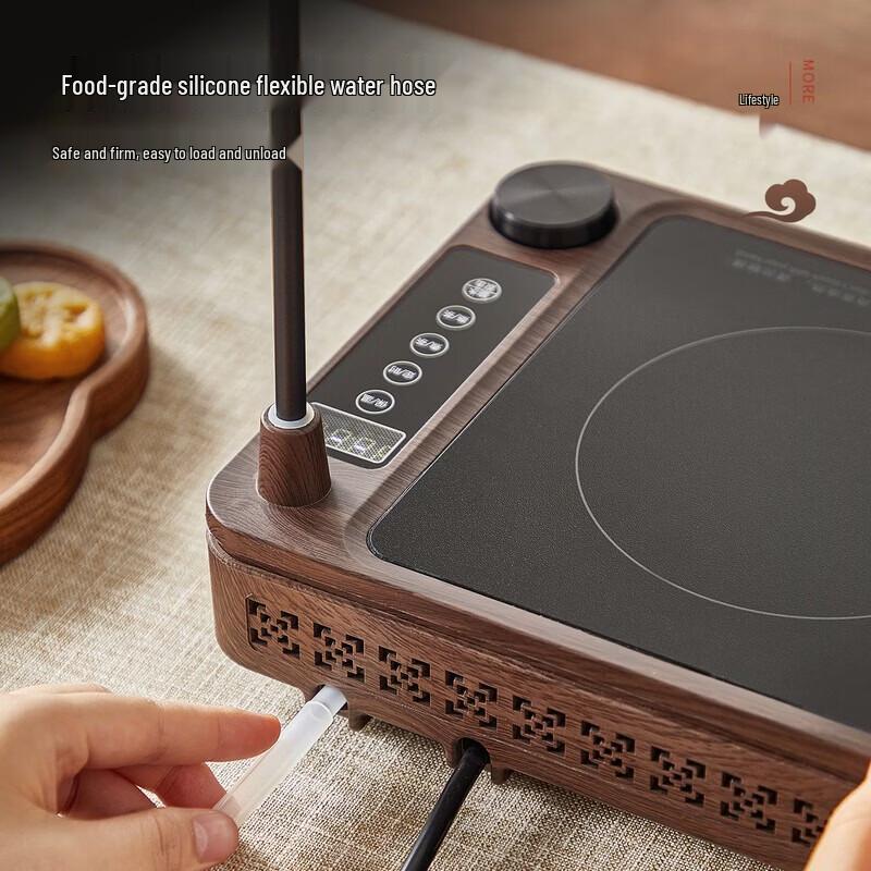 YIHUTEA Automatic Glass Kettle & Ceramic Stove Set