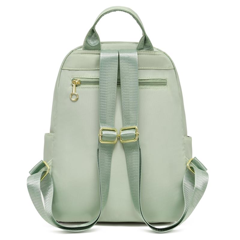 Small Floral Backpack Women's Large Capacity Oxford Cloth Lightweight Backpack