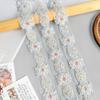 Mesh Hollow Blue Strand Beads Embroidery Barcode Clothing Dress Luggage Skirt Decorative Lace Accessories