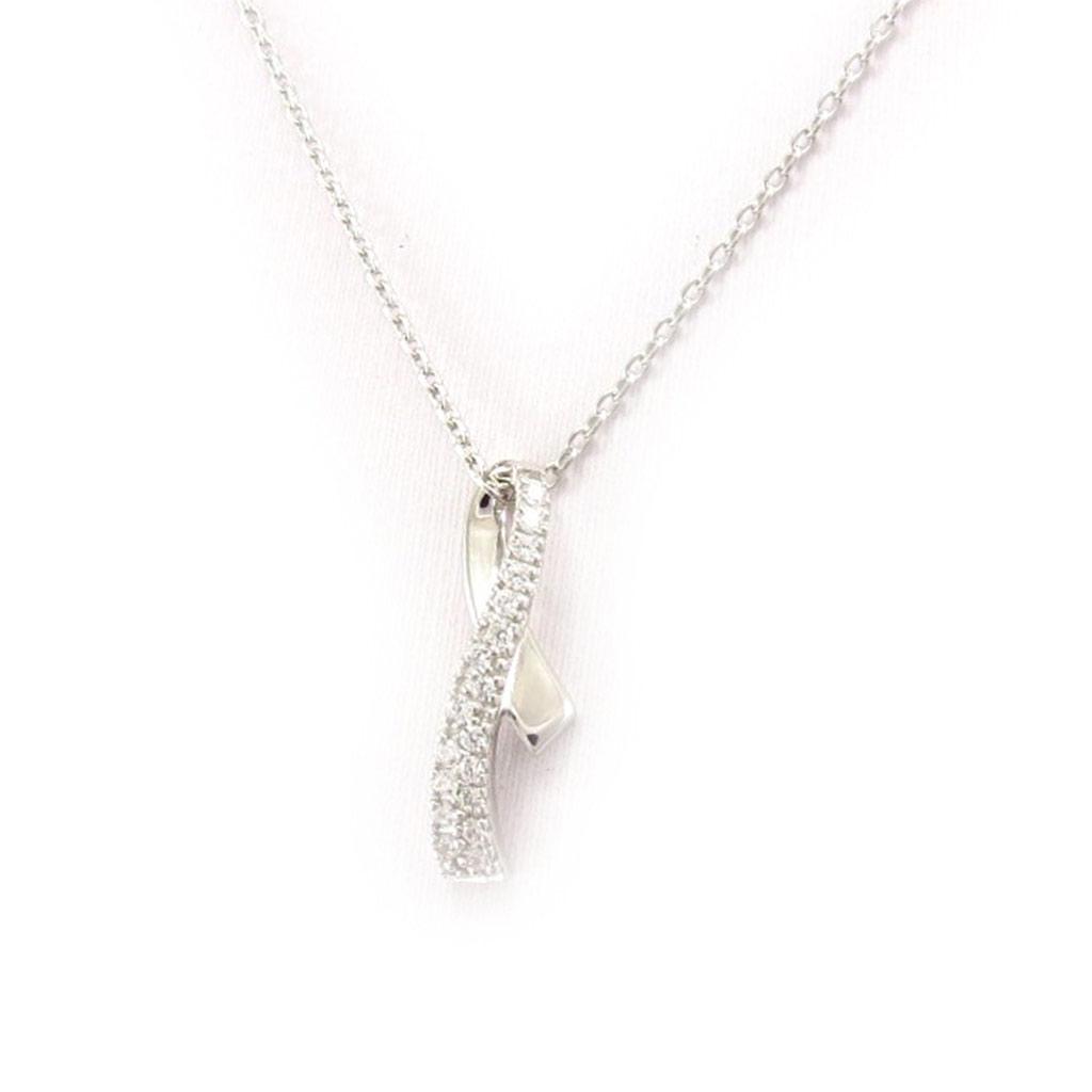 Altesse [K6310] - Colier Argint 'Zeiță' Alb