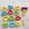20 pcs Dough Plastic Tools Modeling Accessories Cake Molds Kitchen Toys, Play Dough Tools Set