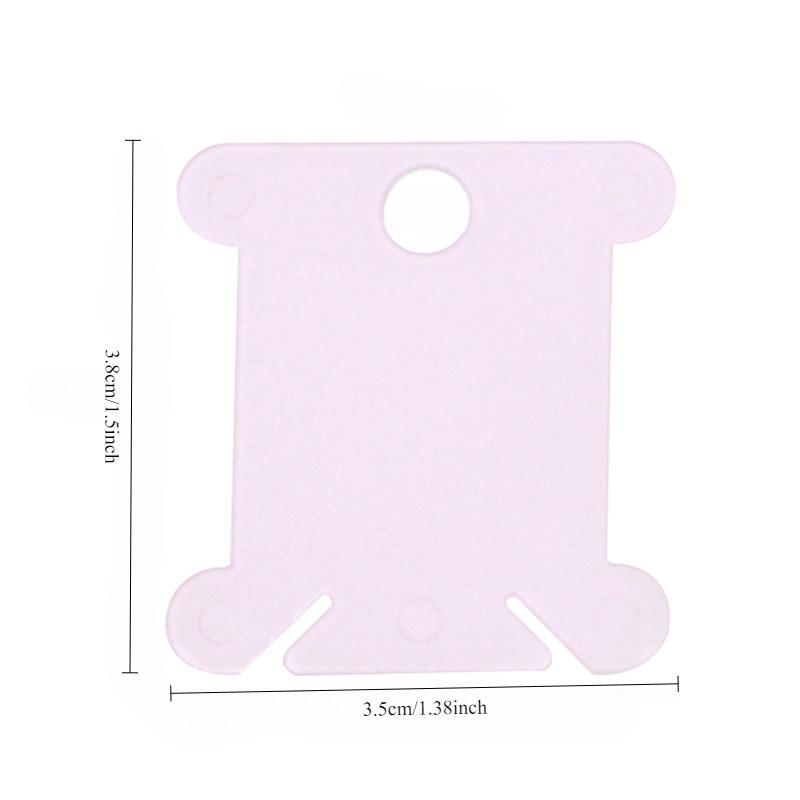 Thread Organizer Embroidery Thread Holder Floss Craft Bobbin Cross Stitch Craft Storage Plastic Sewing Thread Board Card Thread