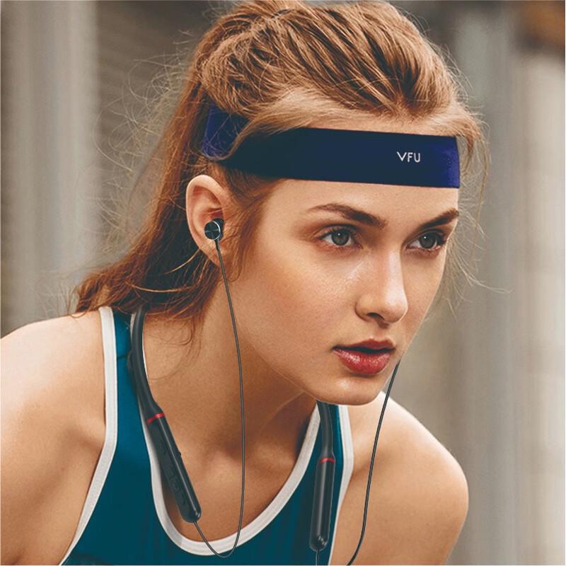 SHARP HP-NW16H Wireless Noise-Cancelling Neckband Headphones