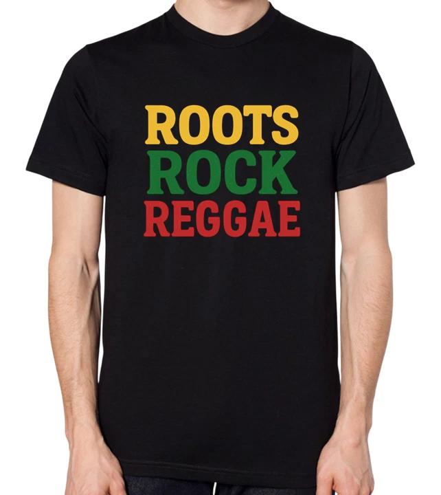 Футболка Roots Rock Reggae Jah Rasta Rastafari Растафарианский топ XS