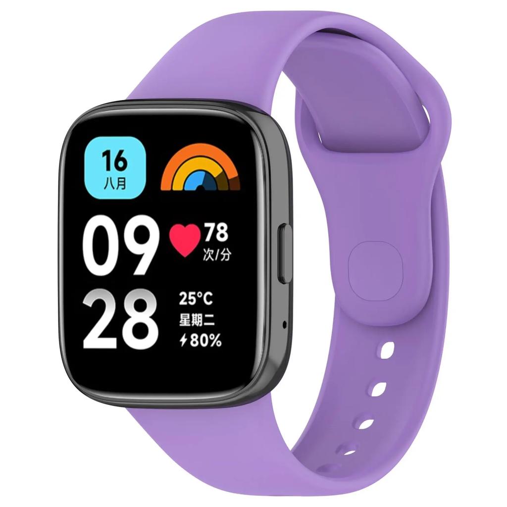 Strap for the Xiaomi Redmi Watch 3 3 Active 3 Lite Silicone Strap Bracelet Replacement Wristband Accessories Belt Correa