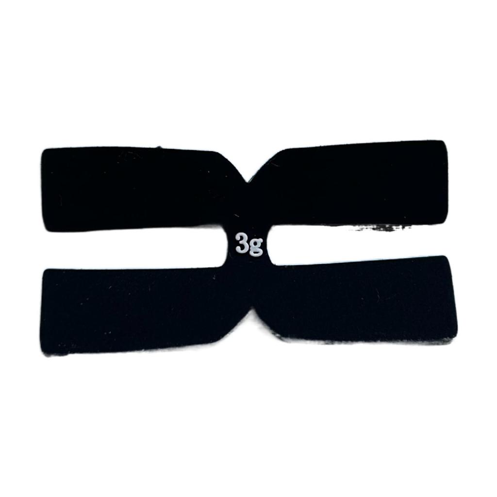 Silicone Balance Weights for Tennis Rackets: H & I-Shaped Adjustments, 3g, Non-Lead