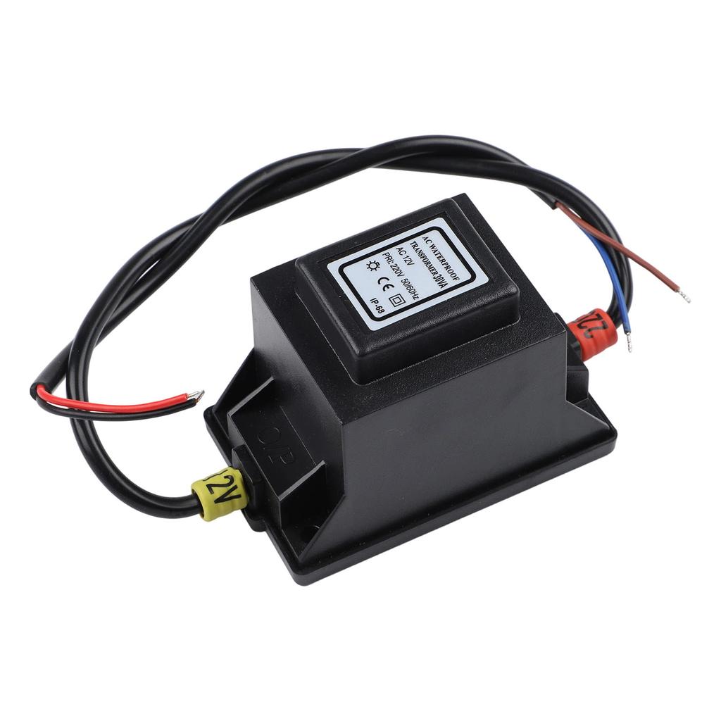 Waterproof PSU 12V AC Transformer Short Circuit Protection For LED Lighting 12V AC Power Supply For LED Lighting
