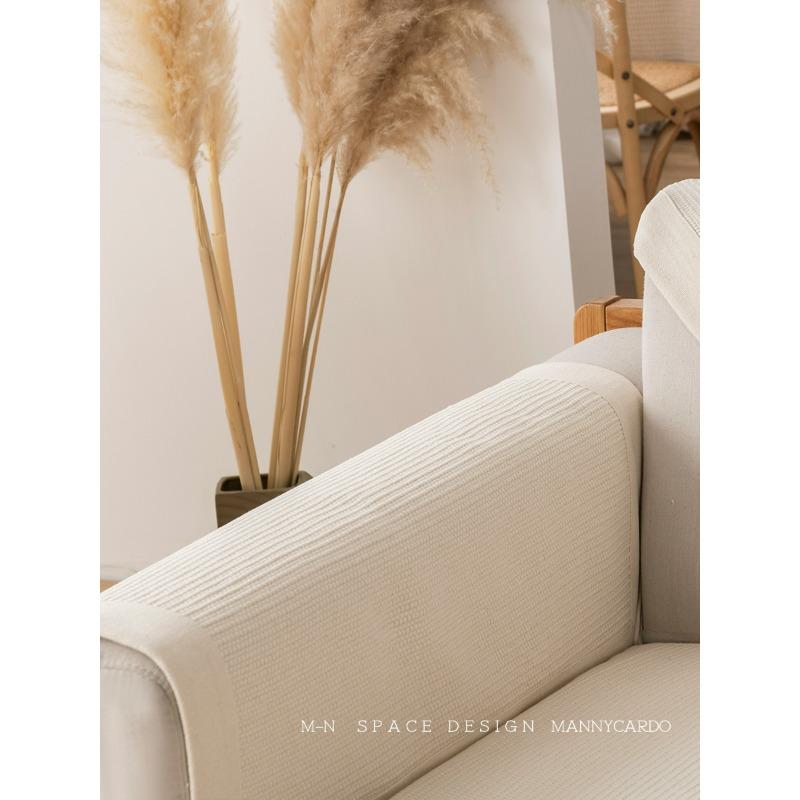 Four Seasons Universal Simple Cotton Primary Color Modern Weaving Craft Thickened Cover Towel Non-Slip Quality Combination Sofa Cushion