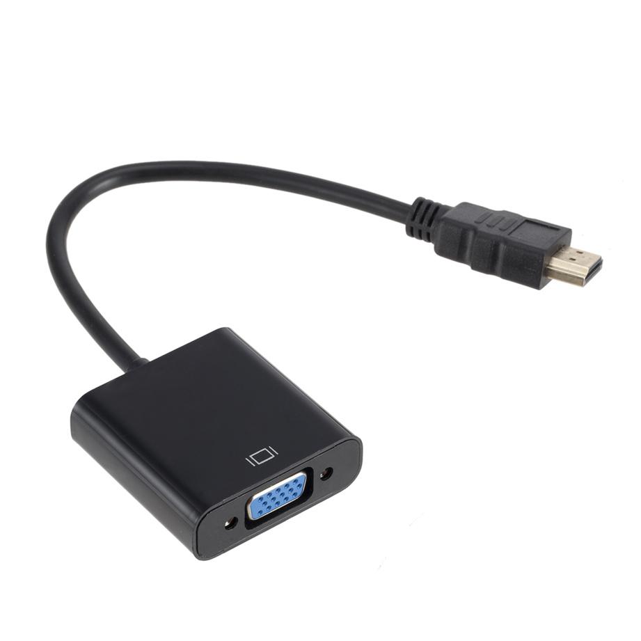 Full HD 1080P HDMI-compatible to VGA Adapter Converter Cable For Xbox PS4 PC Laptop TV Box to Projector Display HDTV