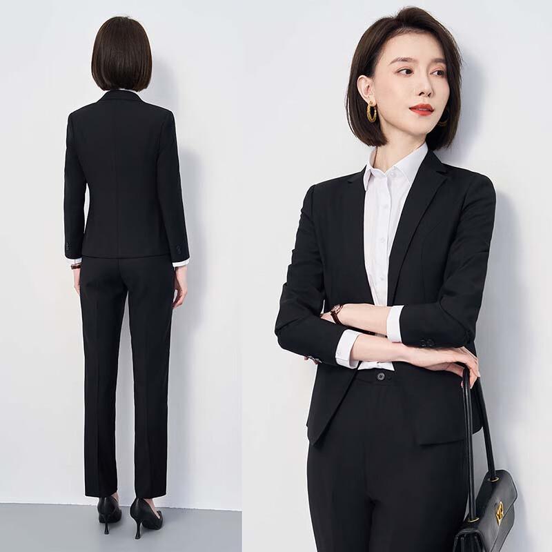 ROMON Women's Versatile Commuter Blazer Suit