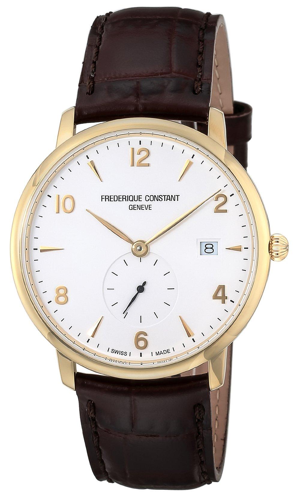 

Slimline White Brown [Frederique Constant] Watch, Dial, 245VA5S5, Men s,