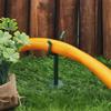 Garden Hose Guide Stakes Garden Hose Holder Brackets Guide Stakes Set 10 Pieces Plant Protection Irrigation Watering Holder