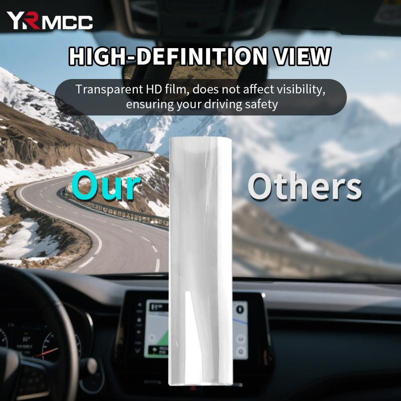 Transparent PPF Car Window Protection Film Waterproof Car Sticker Vinyl Wrap Adhesive Explosion-proof Glass Film Car Accessories