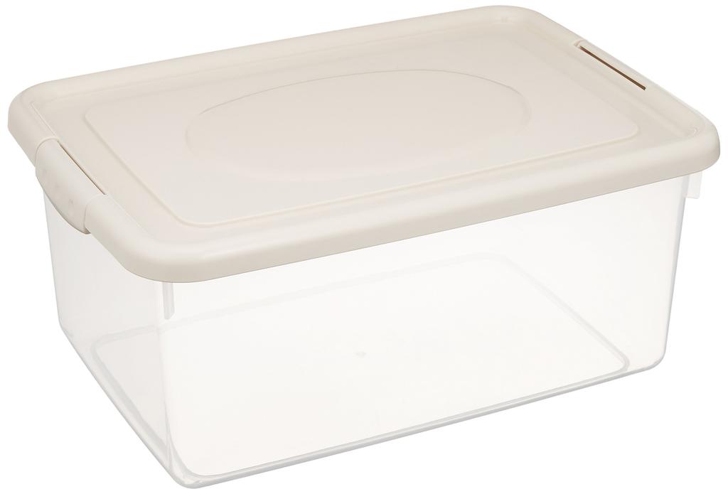 Sanko Plastic Depozitare Haine Sky Case Lățime x Adâncime x Înălțime Bej Moale 40.7 28.5 18.5cm