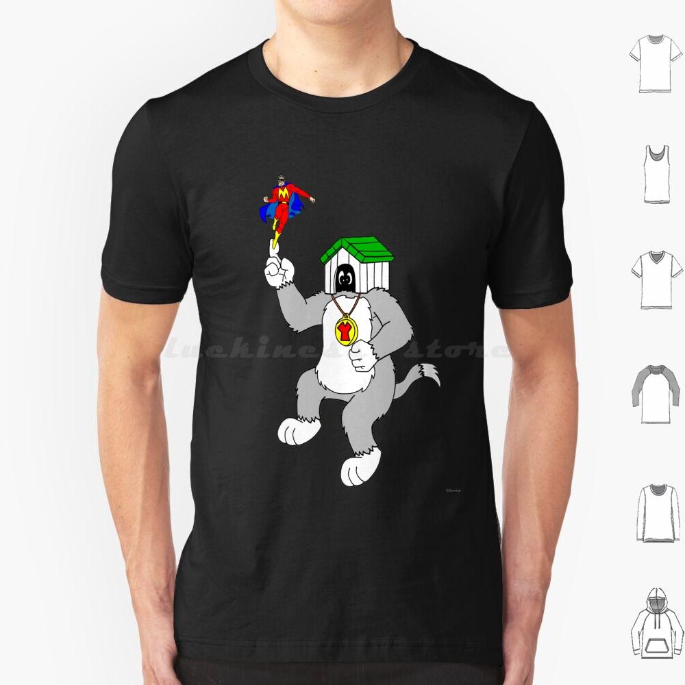 M Man And Yukk Ugly Dog T Shirt 6xl Cotton Cool Tee Mighty Man And Yukk Cartoon Comic Laughs Comedy Hero Dog Little Tv Show Hb