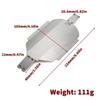 304 Stainless Steel Skid Plate Chassis Protecting chassis For MJX Hyper Go 16207 16208 16209 16210 H16 1/16 RC Car Upgrade Parts