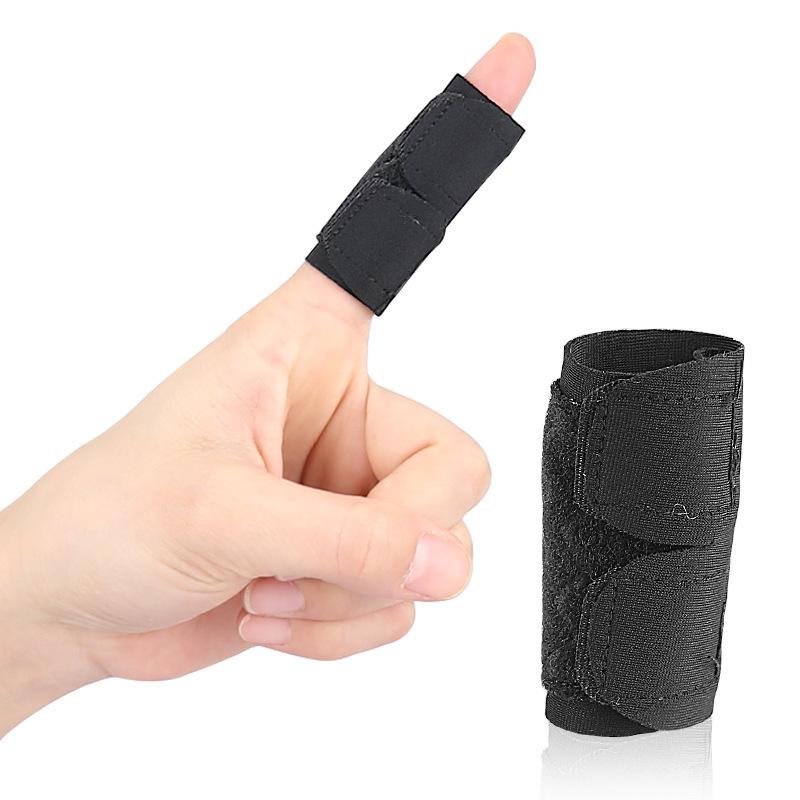 Protective Finger Cots for Sports – Single/Double Compression Straps for Basketball & Volleyball M