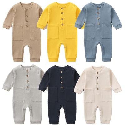 Baby Jumpsuit Spring and Autumn Baby Romper Long Romper Newborn One-piece Long-sleeved Baby Clothes