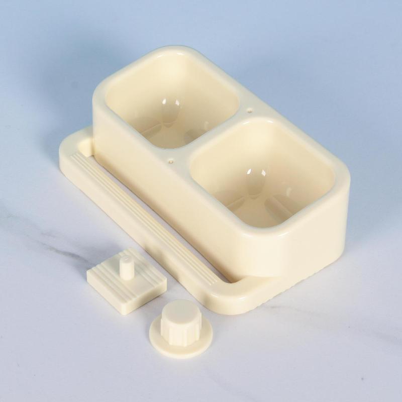 Parrot Double Bowl Large Capacity Feeder Splash Proof Hanging Food Bowl Bird Feeding Water Bowl Pet Supplies Accessories