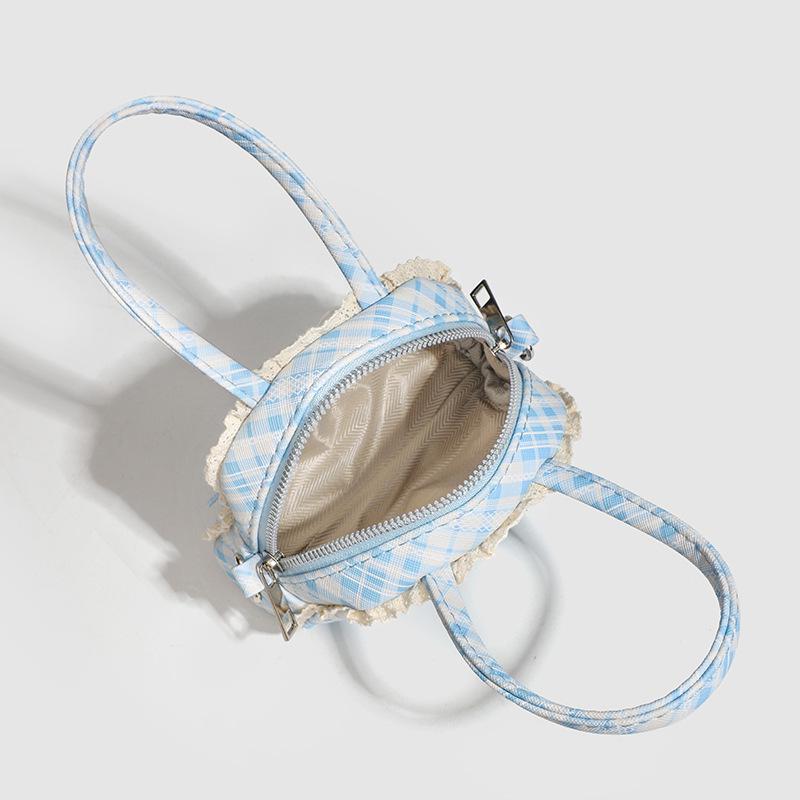 Spring/Summer Handbag Macaron Mini Lipstick Bag Ladies Cute Bow Shoulder Bag Crossbody Bag