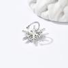 Super Sparkling Snowflake Temperament, Versatile Without Ear Holes, Ear Bone Clip, Exquisite Atmosphere, High-end Feeling, Ear Clip, Women's Earrings
