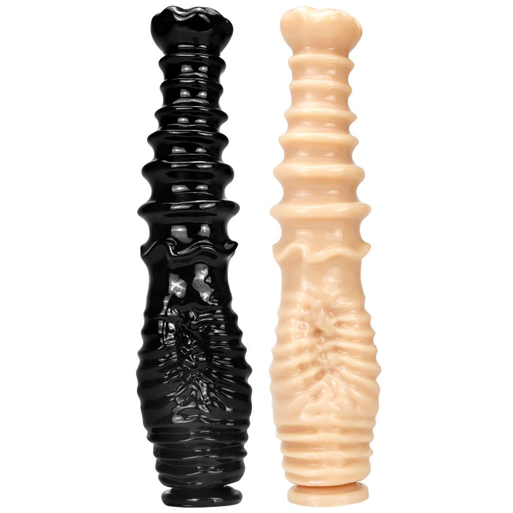 41.5cm Big Black Dildo for Anal Plug Adult Sex Toys Slave Strap on Penis Silicone Dick Fisting BDSM