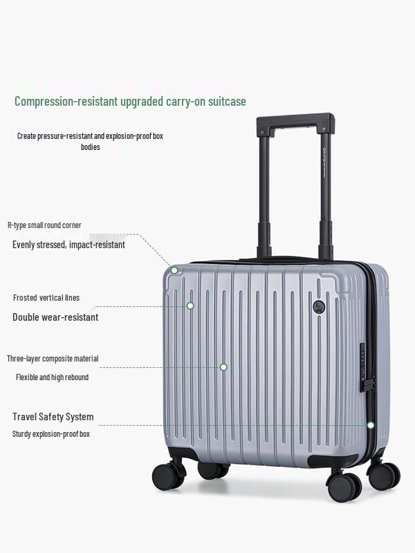 OIWAS 6669 18-inch Hardshell Carry-on Luggage