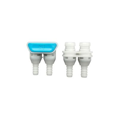 Beauty Instrument Joint CPC Quick Connector Water Injection Joint Double Tube Stop Valve Double Pipe Connector Barb Joint