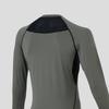 Innerwear to the sweat quick UV for Compression wear for work Dry Power Support Long Sleeve Black Camo L [Gladiator] [Cool touch, wicking, drying,