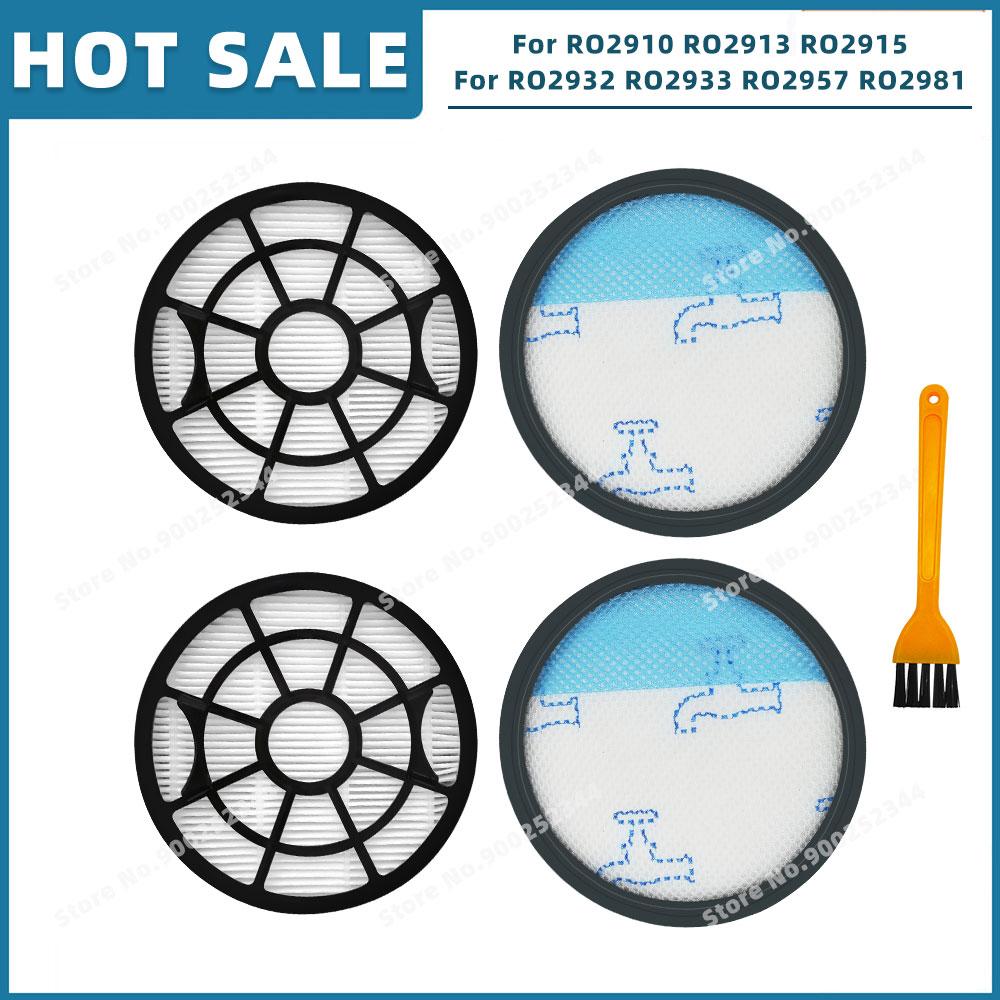 Hepa Filter Compatible For Rowenta Swift Power Cyclonic RO2910 RO2913 RO2915 RO2932 RO2933 RO2957 RO2981 ZR904301 / Tefal TW2947
