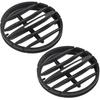 Applicable To Car Air Vents for Tiguan 2010-2017, Instrument Panel A/C Air Vent Grille, 2 Pcs Replacement Parts for Middle Outlet