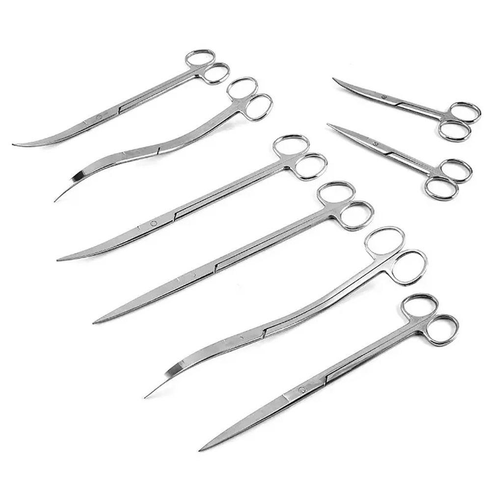 1Pcs Plants Wave Water Grass Scissor Straight Curved Aquarium Cleaning Tool  Fish Tank