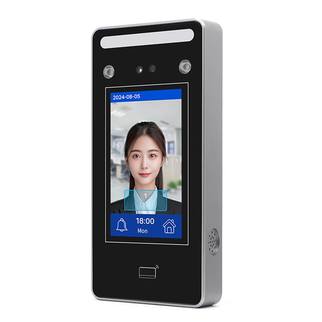 Biometrische Tijdklok Aanwezigheidsmachine voor Werknemers Biometrische In- en Uitklokondersteuning 500 stuks Wachtwoord 500 stuks ID