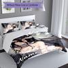 3pcs Custom Name Overlord Bedding Set,Includes 1 Duvet Cover and 2 Pillowcases,All-season Bedroom Decor