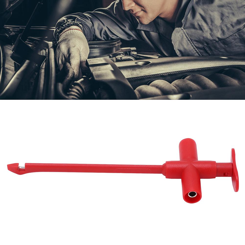 1pc J30022 Test Probe No-Wire-Breaking Car Reverse Test Hook With 4mm Test Probe Wire Testing Tools Replacement Accessories