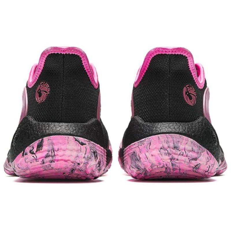 Anta Sanfenyu 2 CUBAL Allstar Men Low Top Basketball Shoes Black Pink 912431102S-1