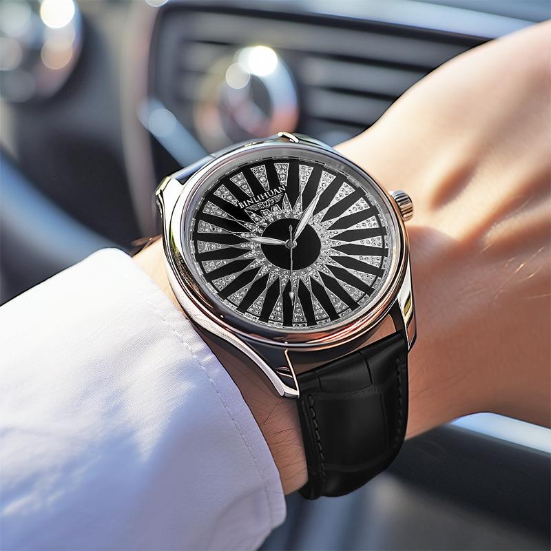 Men's Quartz Watch Classic Simple Business Wristwatch