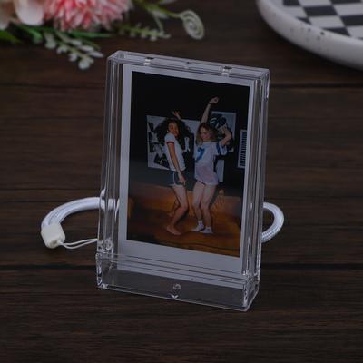 1 Stück Taschen Fotoalbum 3 Zoll Transparenter Fotokartenhalter Für Instax Mini Album Aufbewahrung Sammelbuch Namenskartenalbum
