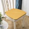 Anti Slip Horseshoe Shaped Dining Chair  Mat Solid Color Thickened Office Bench Dushion Computer Chair Cushion Flooring Seat Mat