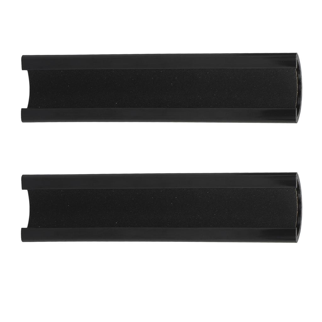 2pcs Billiard Pool Cue Tip Sander Replaceable Sandpaper for Cue Tip Repairing Accessory Black