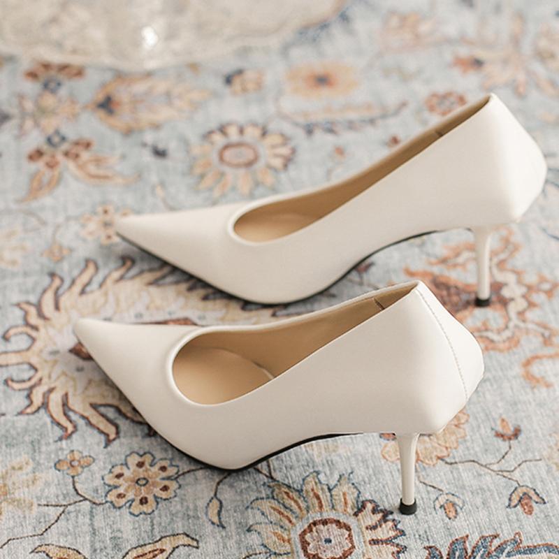 Fashion Eiyken Sexy Green Thin High Heels Pumps Women Pointed Toe Slip On Shoes Elegant Prom Wedding Stripper Ladies Sandals