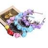 Floral Headpiece Luminous Flower Wreath Hairband Light Up Flower Crown Light Flower Headband  Girls