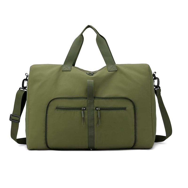 Large Capacity Foldable Travel Bag Women's Shoulder Luggage Bag