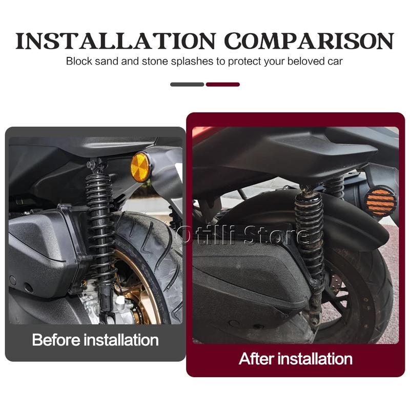 Fender Cover Motorcycle Accessories Rear Fender Rear Mudguard For YAMAHA X-MAX300 XMAX 300 XMAX300 V3 2025 Splash Guard Cover