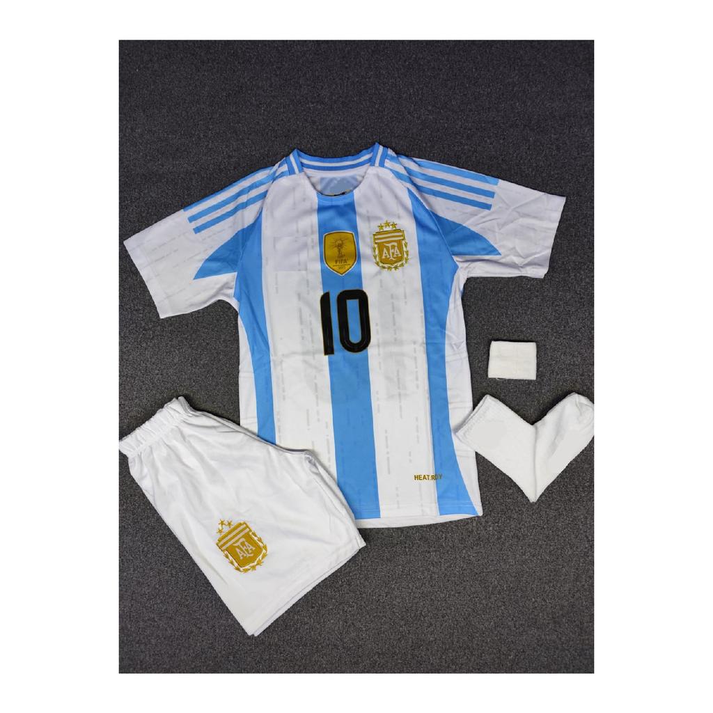 Argentinien Messi Fußballtrikot für Kinder Neue Saison 2024/24
