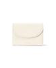 Fennec Crinkle Halfmoon Mini Wallet - Vanilla