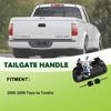 Tailgate Handle Liftgate Latch Handle With Key Lock Cylinder Smooth Black Compatible With 2000-2006 Toyota Tundra Replaces 69090-0C010 69090-0C030-C0