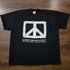 Y2K Chickenfoot 2009 Welttournee T-Shirt Herren XL Schwarz Hagar Satriani Jerzees Unisex T-Shirt