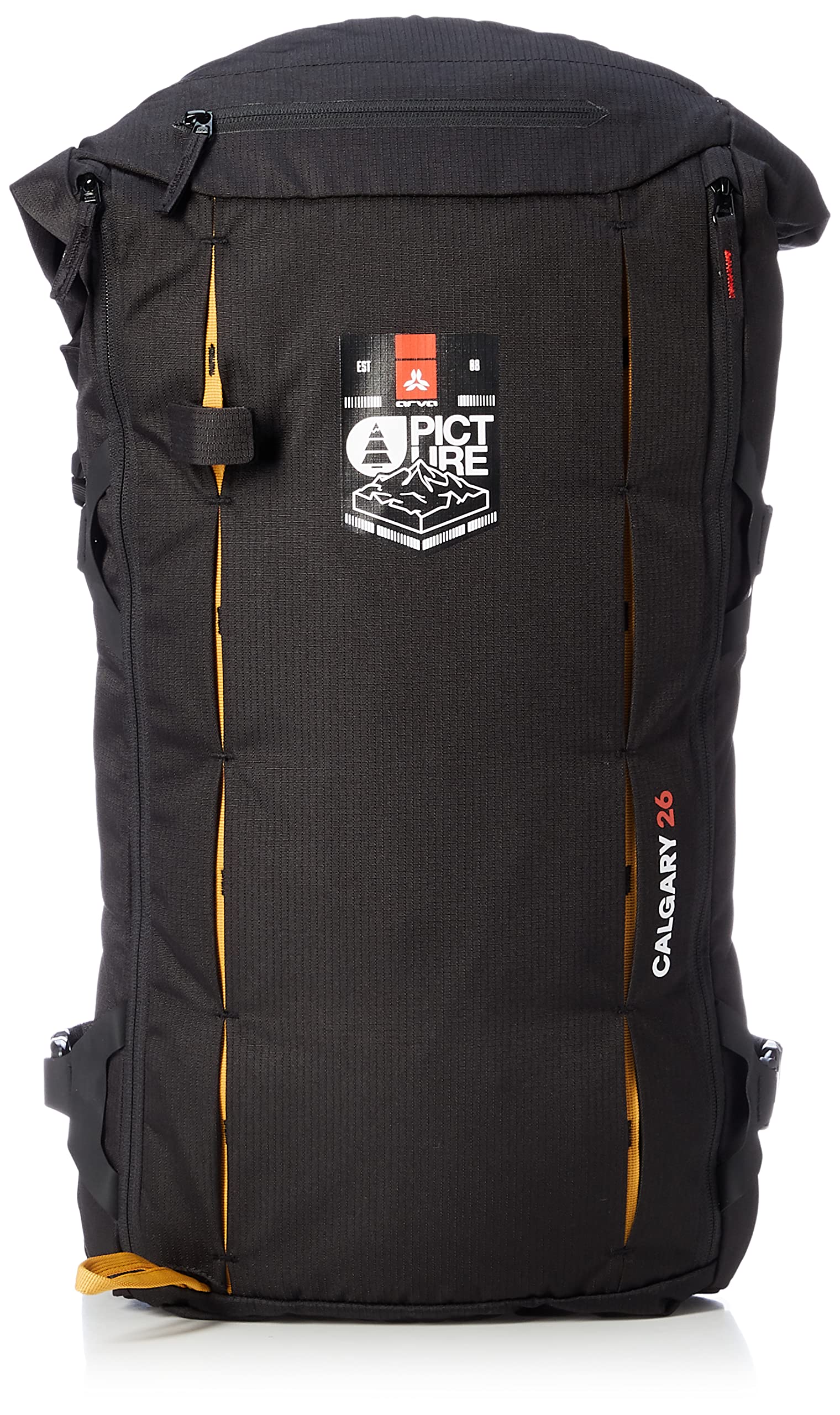 

Backpack Carry Calgary Backpack Bag B Black [Picture] (Ski/Snowboard System) [BP153 / 26L]