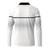The New Men's Long-sleeved POLO Shirt for Spring and Autumn 2026 Features Street Fashion and Comfort with 3D Pattern Printing